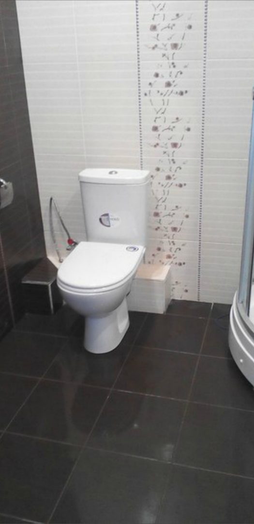 WC takarítás után